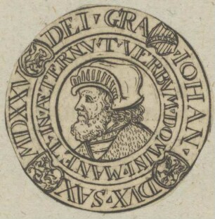 Bildnis von Iohan I., Kurfürst von Sachsen