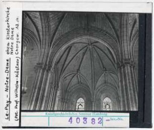 Le Puy: Notre-Dame, Chorgewölbe