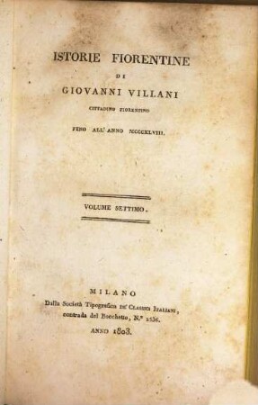 Istorie Fiorentine, 7