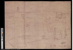 Lageplan des herzoglichen Gutes Waldhausen