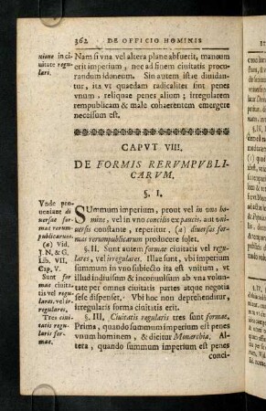 362-369, Caput VIII