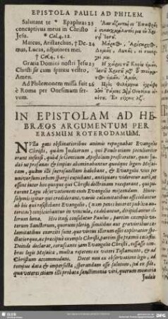 [Epistola Pauli Apostoli Ad Hebraeos]