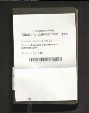 Aestimationsbuch des Fleckens Alverd-issen von 1849