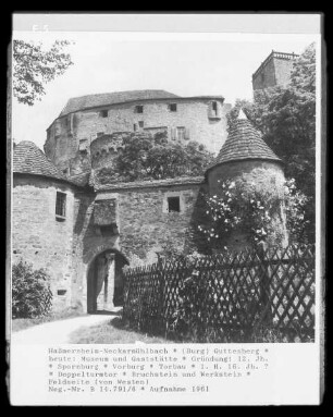 Burg Guttenberg — Kernburg