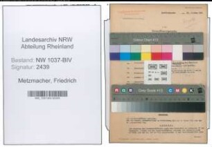 Entnazifizierung Friedrich Metzmacher , geb. 01.03.1913 (Polizist)