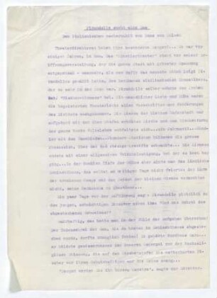 Pirandello sucht eine Sau. Vom Italienischen nacherzählt von Hans von Hülsen.