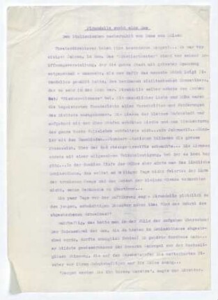 Pirandello sucht eine Sau. Vom Italienischen nacherzählt von Hans von Hülsen.