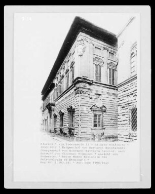 Palazzo Nonfinito / heute Museo Nazionale die Antropologia ed Etnologia