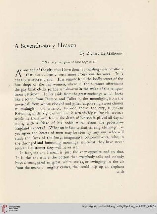 7: A seventh-story heaven