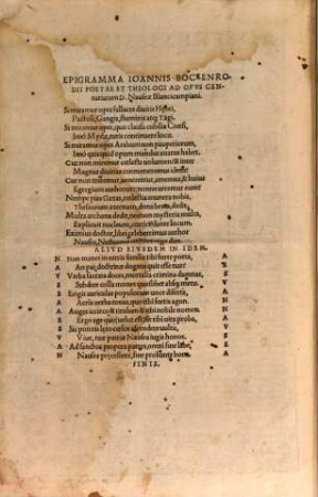 Friderici Navseae Blancicampiani, Sacrae Theologiae & LL. Impp. doctoris ... Euangelicae ueritatis Homiliarum Centuriae quatuor