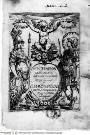 Titelblatt zu G. B. Basile, Epitalamio, Napoli 1630