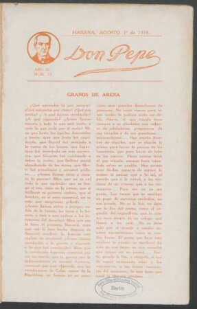 [Editorial] Granos de arena