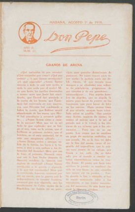 [Editorial] Granos de arena