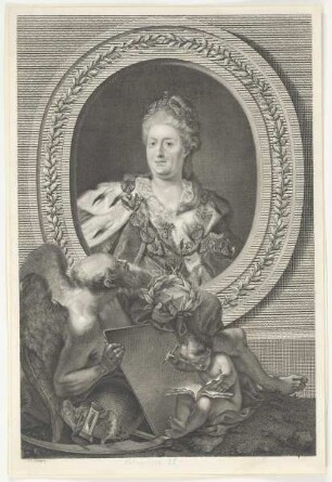 Bildnis der Catharina II