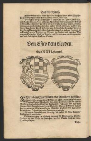 Von Esito dem vierden. Das XXII. Capitel.