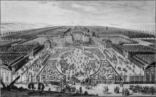 Fest im Großen Garten zu Ehren des Dänischen Königs, 1709