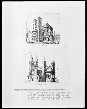 Sankt Gereon, Gesamtansicht von Nordosten