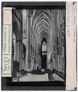 Köln: Dom, Inneres nach Westen