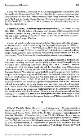 Die Notenbank in Hamburg, hrsg. von der Landeszentralbank in der Freien und Hansestadt Hamburg : Hamburg, Christians, 1981