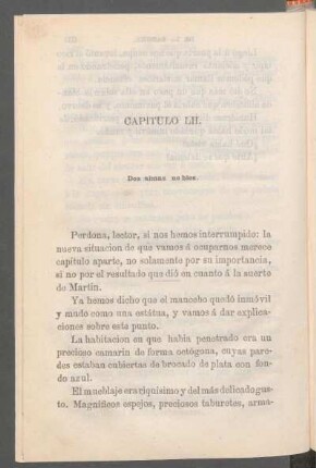 Capítulo LII. - Dos almas nobles.