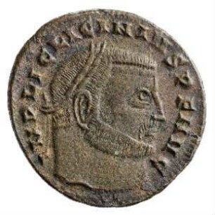 Münze, Follis, 313 - 315 n. Chr.