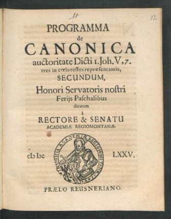 2: Honori Servatoris nostri Feriis Paschalibus dicatum