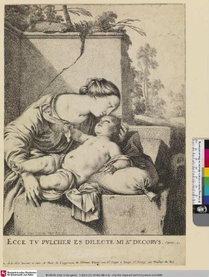 [La Vierge au coussin]