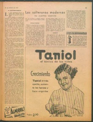 Las solteronas modernas