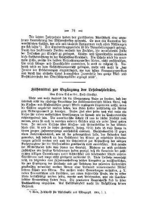 Hilfsmittel zur Ergänzung der Lesebuchlektüre