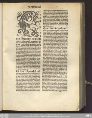 [Circa primum librum physicorum]