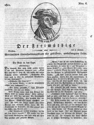 Nro. 6, Dienstag, den 8. Januar 1811
