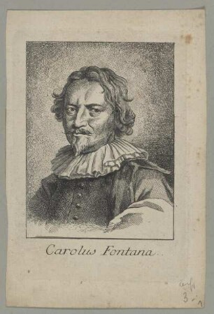 Bildnis des Carolus Fontana