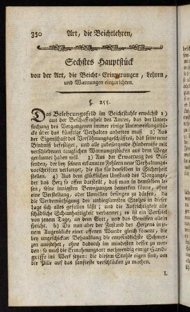 350-364, Sechstes Hauptstück