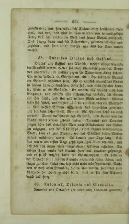 39. Antonius, Octavia und Cleopatra