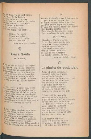 La piedra de escándalo