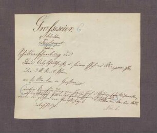 Schuldverschreibung des Claus Oel, Schultheiß, und seiner Ehefrau Margaretha über 3 lb. straßb. Pfennig an St. Martin in Großweier
