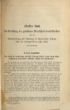 Handbuch der katholischen Dogmatik, 3