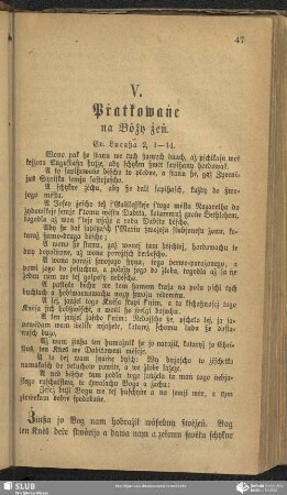 V. Pṙatkowaṅe na Bóẑy żeṅ