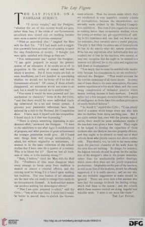 The lay figure: on a familiar subject