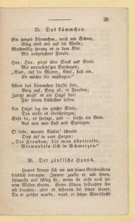 25. Das Lämmchen
