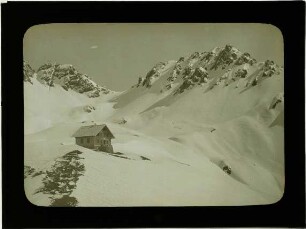 Ulmer Hütte im Winter