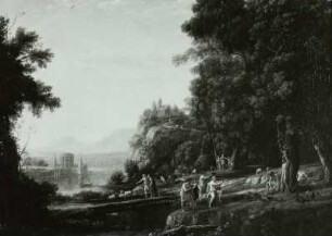 Landschaft mit Apollo und Marsyas