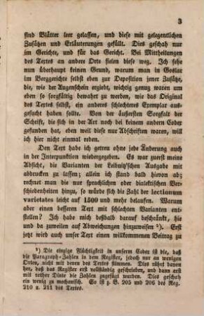 Die Goslarschen Berg-Gesetze des vierzehnten Jahrhunderts : aus einem Codex des Goslarschen Archivs neu herausgegeben