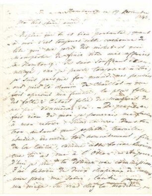 Korrespondenz von Heinrich Heine an Mathilde Heine