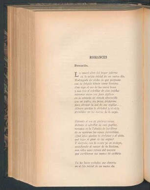 Romances : Evocación [y] El señor de Bergerac