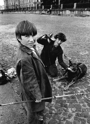 Jungen beim Angeln, Leningrad : Studienreise Sowjetunion: Leningrad