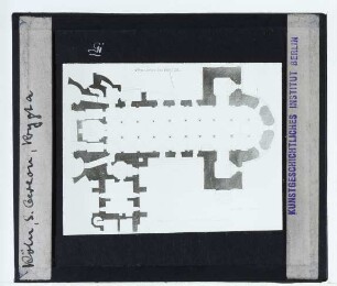 Köln, St. Gereon : Grundriss, Krypta