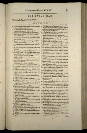 Articulus XLVII. - Articulus XLIX.