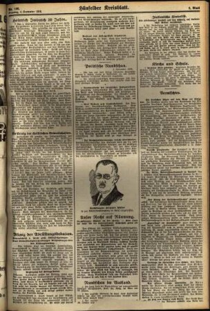 Zweite Ausgabe vom Dienstag, den 04. September 1928.
