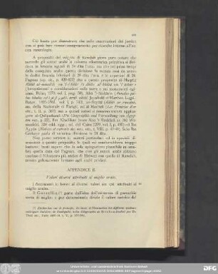 Appendice II.